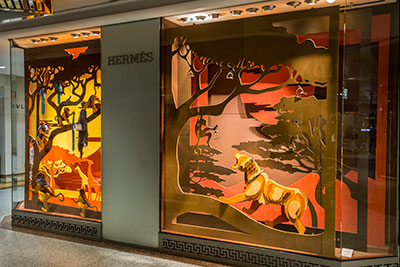 Hermes Savanna escaparates autumn 2016 Hermes Savanna escaparates autumn 2016