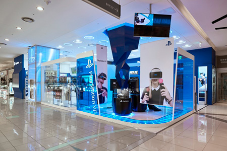 Espectacular imagen de marca en Play Station Shop de Seul Espectacular imagen de marca en Play Station Shop de Seul