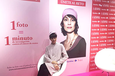 Evento de Ausonia en el Dia Contra el Cancer de Mama Evento de Ausonia en el Dia Contra el Cancer de Mama