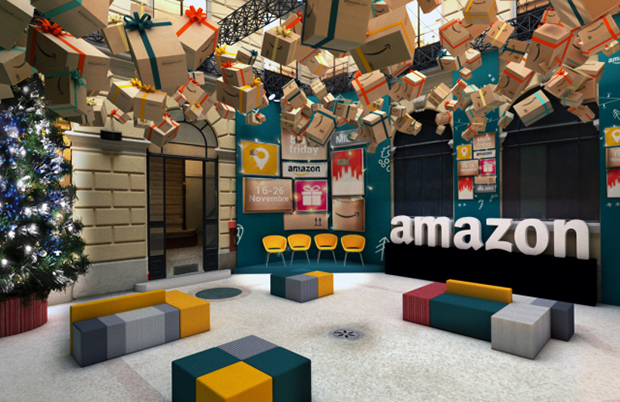 Pop up efímeros de Amazon Pop up efímeros de Amazon