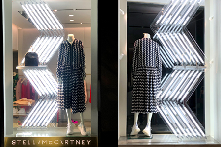 Produccion de escaparates para las boutiques de Stella McCartney Spain Produccion de escaparates para las boutiques de Stella McCartney Spain