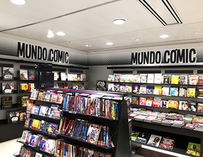 Instalacion de vinilo perimetral en El Corte Ingles Instalacion de vinilo perimetral en El Corte Ingles