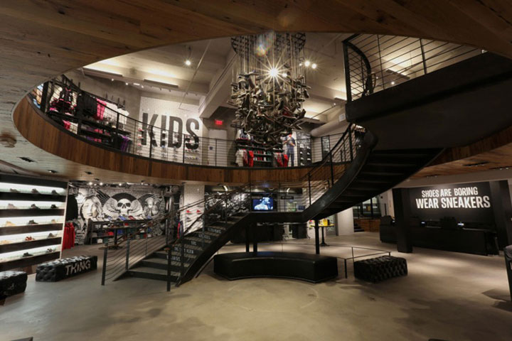 Converse flagship store, San Francisco Converse flagship store, San Francisco