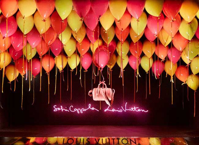 Sofia Coppola y Louis Vuitton juntos para Le Bon Marche. Sofia Coppola y Louis Vuitton juntos para Le Bon Marche.