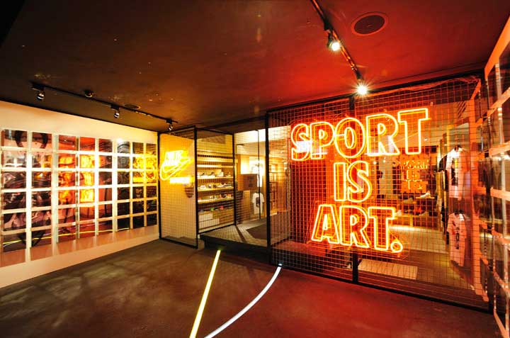 NIKE PS7 STORE, Hong Kong NIKE PS7 STORE, Hong Kong