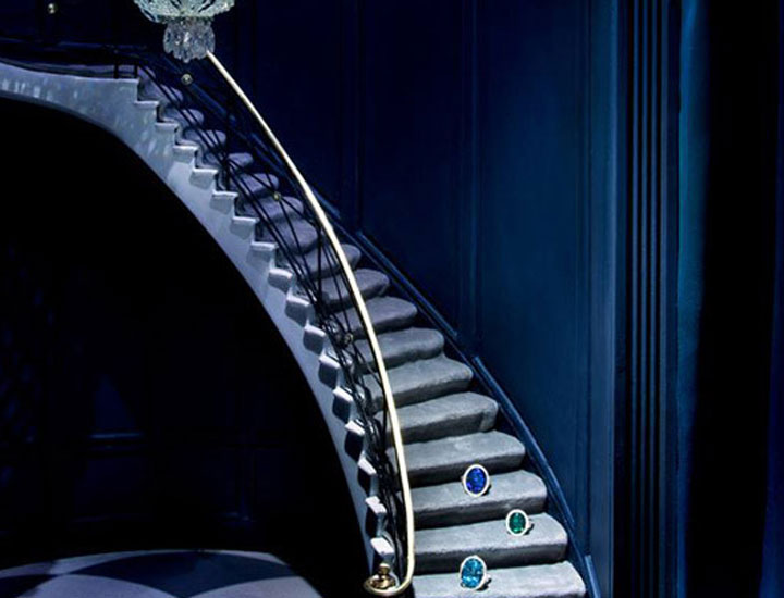 Tiffany & Co celebran el 2014 Blue Book a través de los escaparates