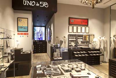 Nueva tienda de Uno de 50 en Serrano Nueva tienda de Uno de 50 en Serrano