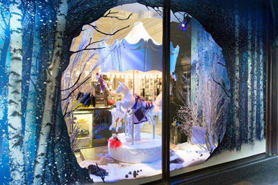 Harrods Christmas windows displays Harrods Christmas windows displays