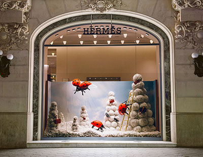 Escaparates de Navidad de Hermès Spain Escaparates de Navidad de Hermès Spain