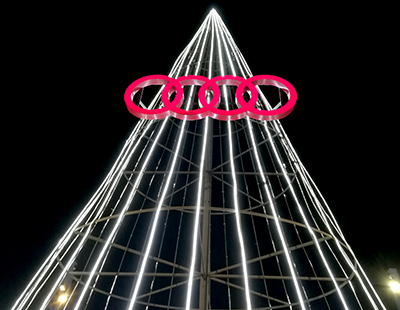 Decoracion de Navidad concesionario Audi Decoracion de Navidad concesionario Audi
