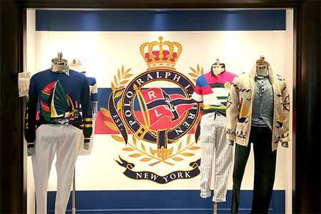 Decoracion del showroom de Ralph Lauren en Madrid Decoracion del showroom de Ralph Lauren en Madrid