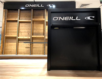 Produccion de corner para ONeill en El Corte Ingles Produccion de corner para ONeill en El Corte Ingles