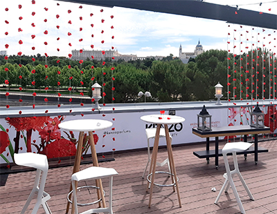 Decoracion del evento #kenzosummerparty Decoracion del evento #kenzosummerparty